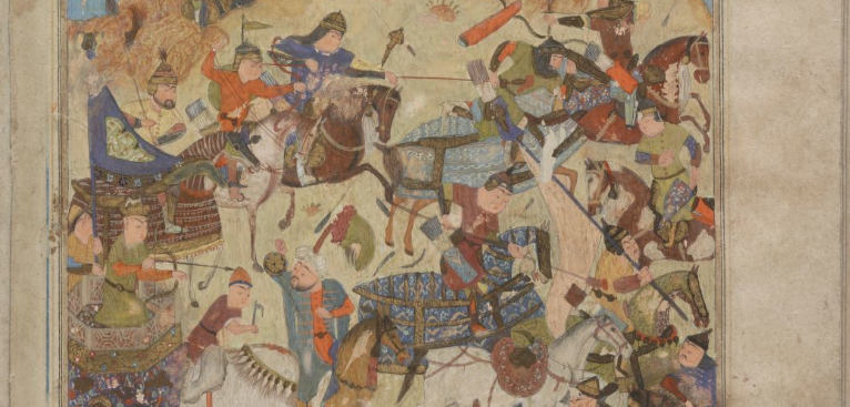 مجموعه بسیار جالبی از کتاب‌های خطی نفیس فارسی