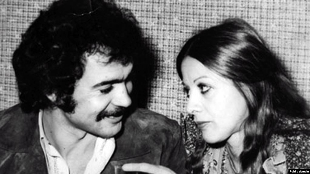 بهروز به‌نژاد در کنار فرزانه تأییدی