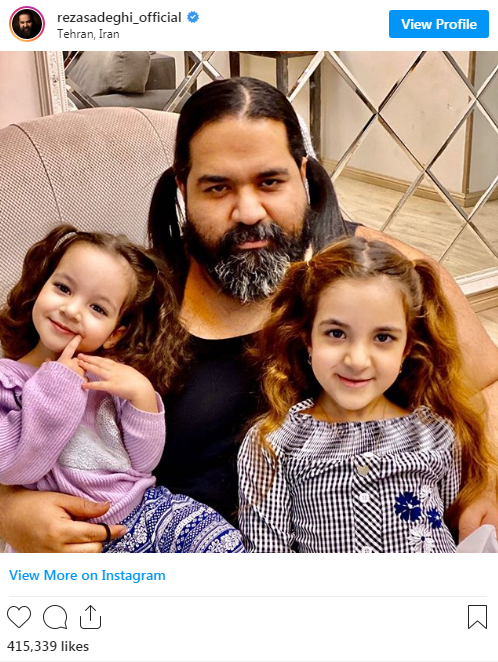 رضا صادقی‌ در قرنطینه 