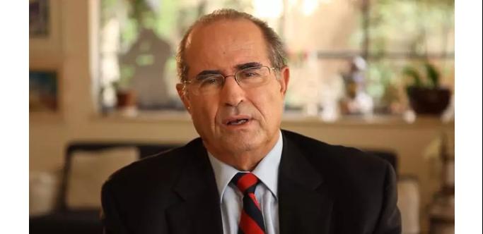 شابتای شابیت رئیس پیشین موساد و کارشناس مسائل ایران. © TOI