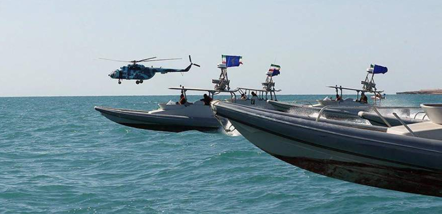 رزمایش سپاه پاسداران در خلیج فارس و دریای عمان