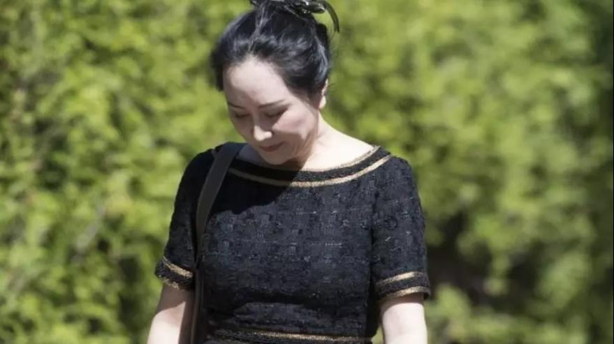 "منگ وانجو"، مدیر مالی شرکت چینی "هوآووی" © afp