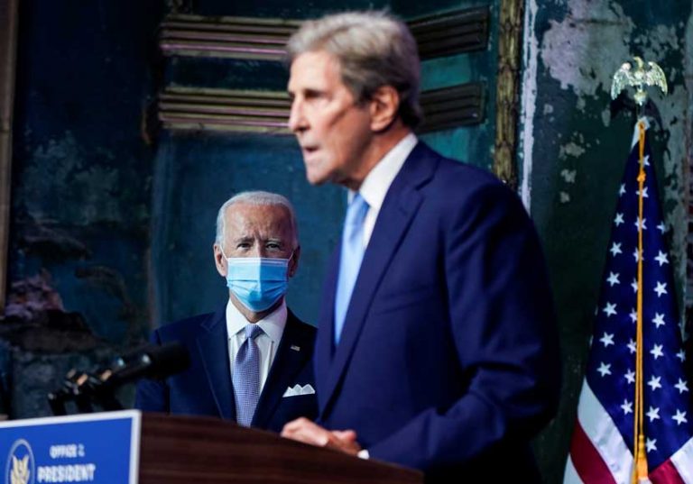 جان کری و جو بایدن؛ ۲۴ اکتبر ۲۰۲۰